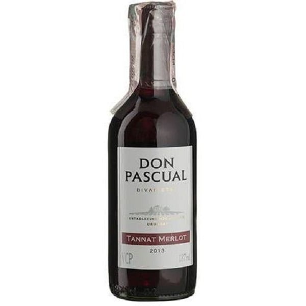 Вино Don Pascual Tannat Merlot красное, сухое, 0,187 л - фото 1