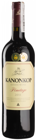 Вино Kanonkop Pinotage Estate 2011, красное, сухое, 14,5%, 0,75 л - фото 1