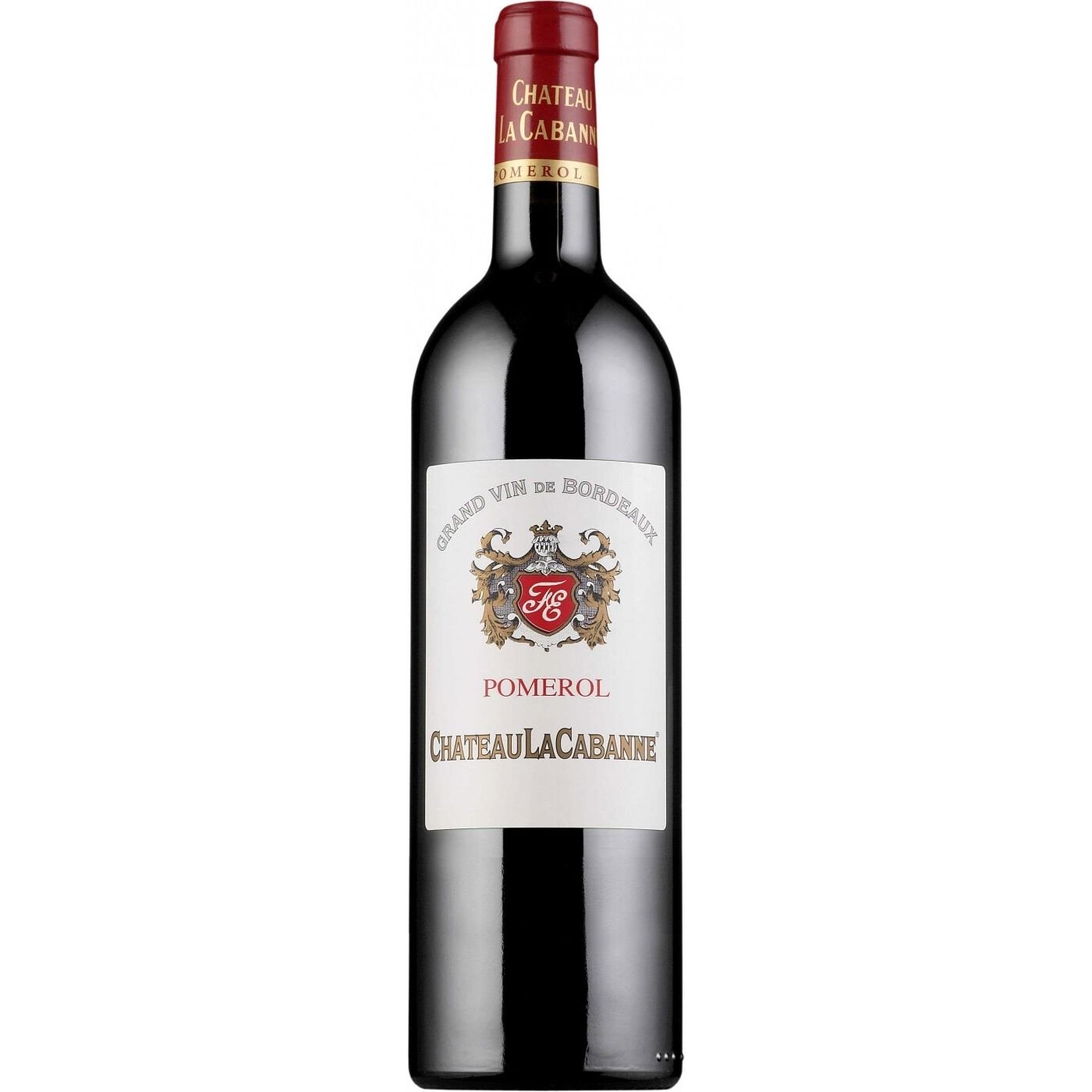 Вино Chateau La Cabanne Pomerol AOC 2016 червоне сухе 0.75 л - фото 1