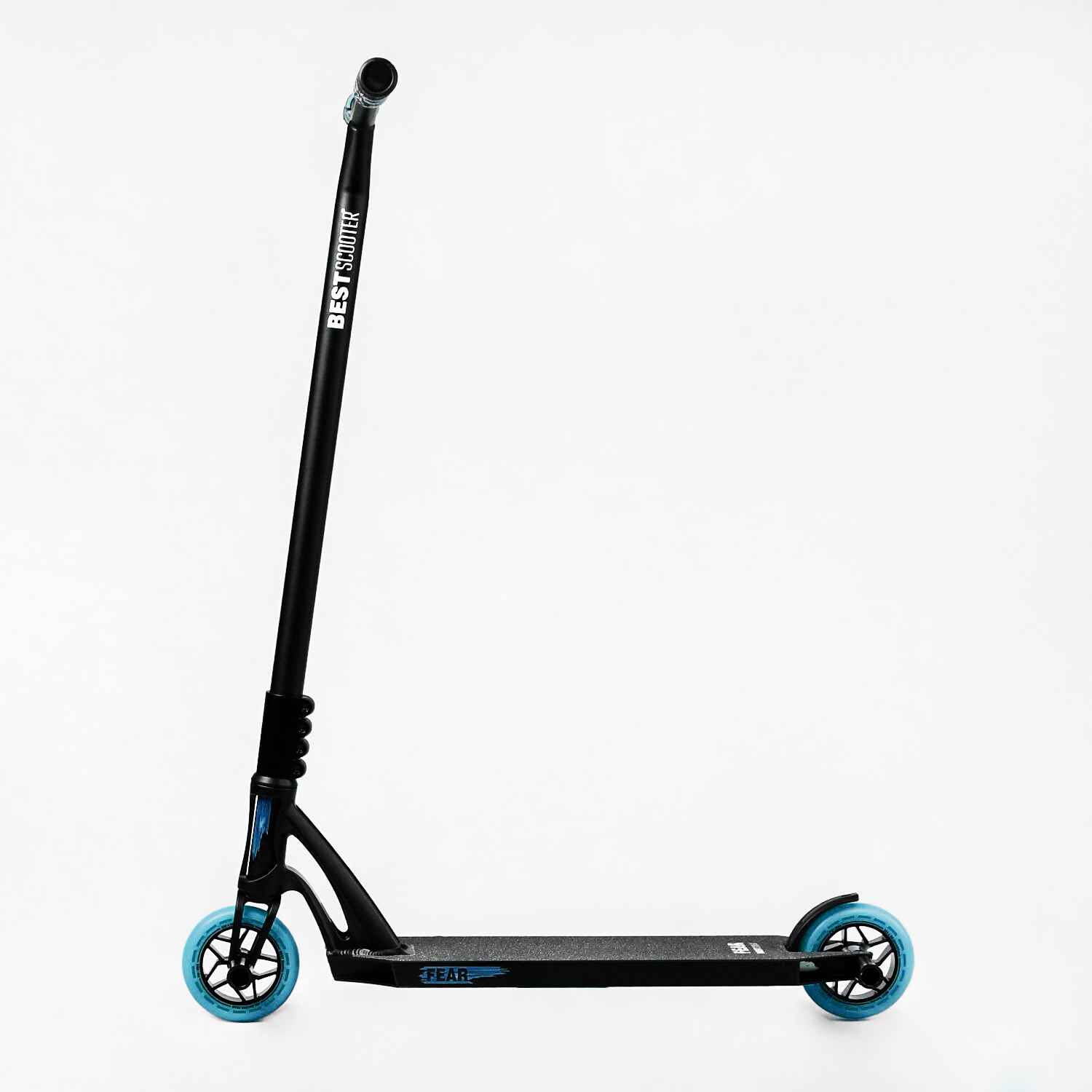 Самокат трюковий Best Scooter 53х12х85 см Чорно-блакитний 000231349 - фото 6