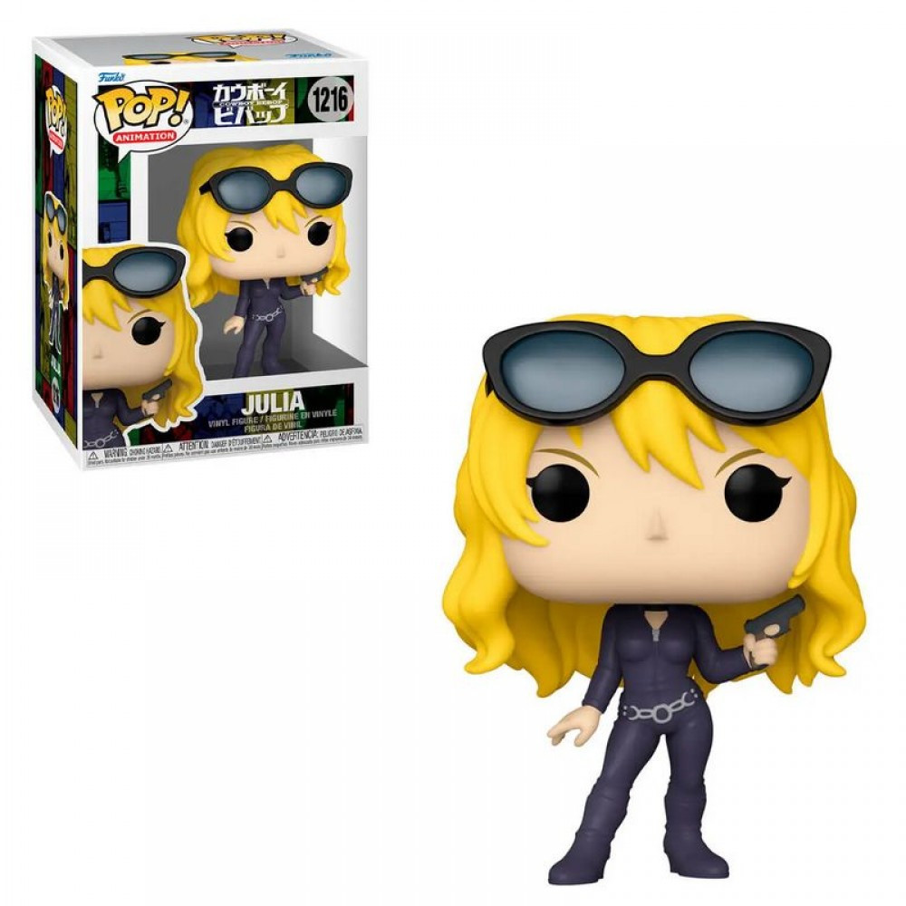 Фигурка Funko Pop Фанко Поп Ковбой Бибоп Cowboy Bebop Julia Джулия Джулия 10 см FP CB G 1216 - фото 2