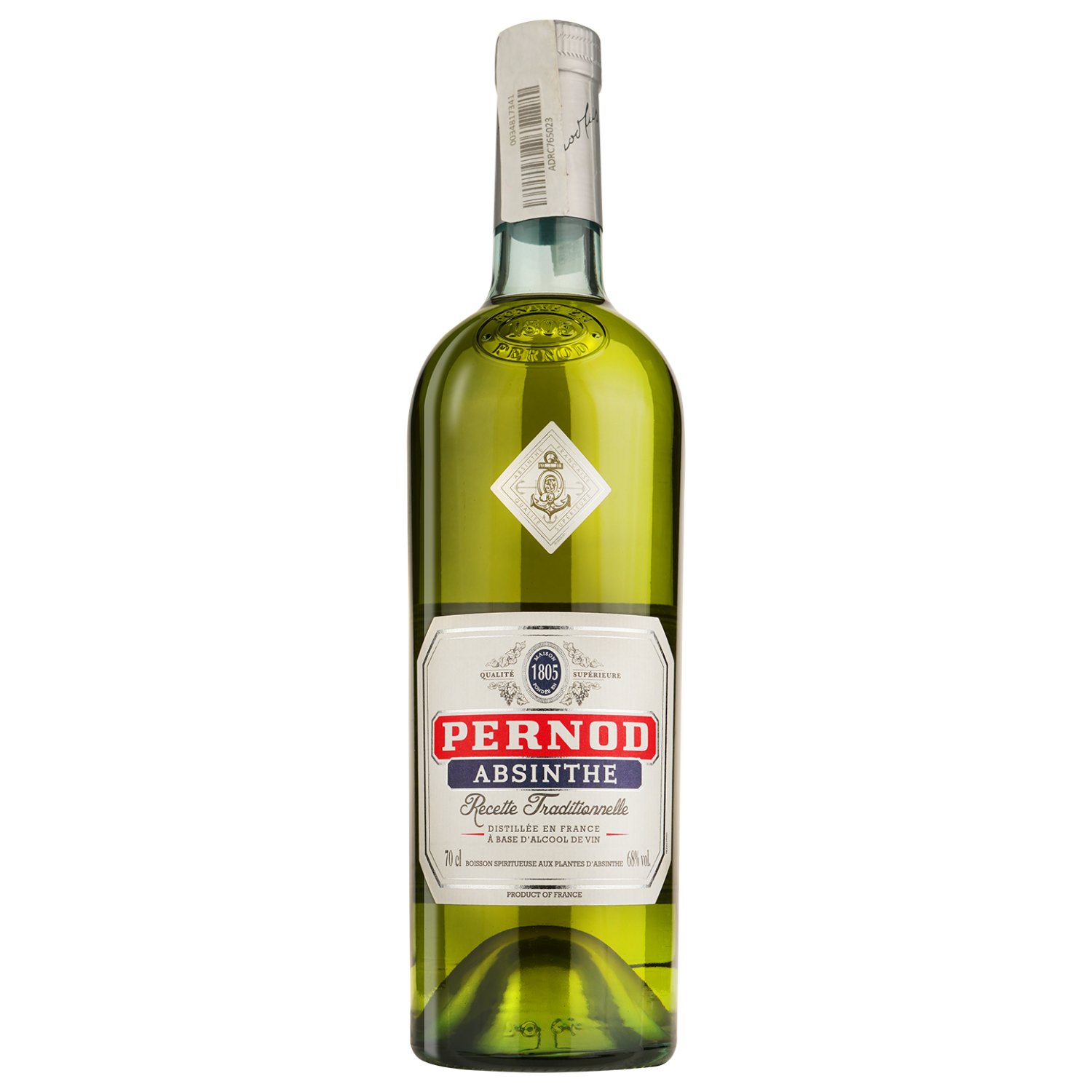 Абсент Pernod, 0,7 л, 68% (882463) - фото 1