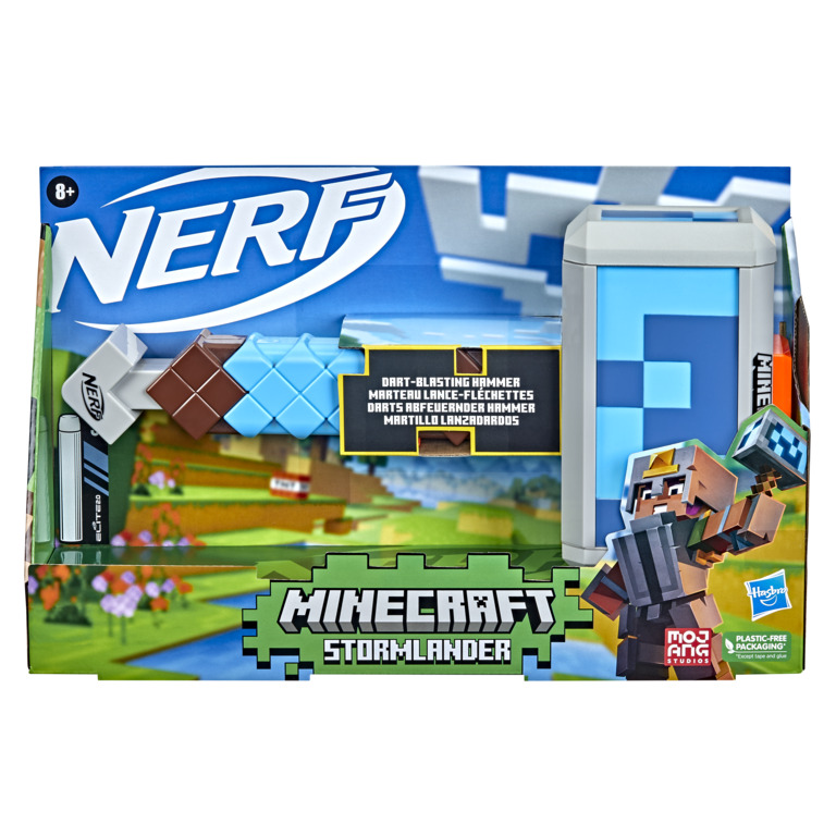 Бластер-молот Hasbro Nerf Minecraft Stormlander, з 3 стрілами (F4416) - фото 5
