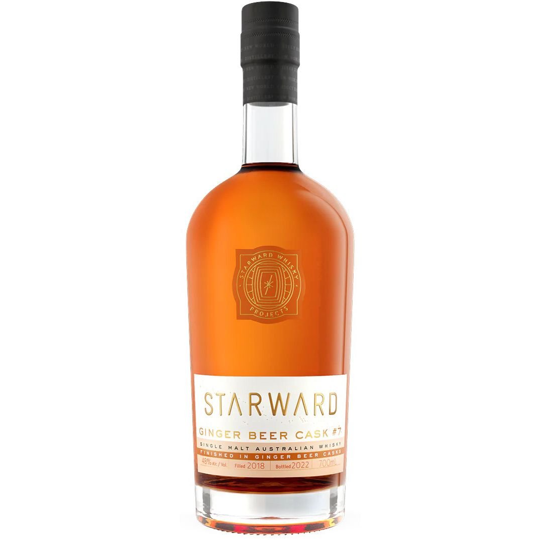 Виски Starward Ginger Beer Cask #7 Single Malt Australian Whiskey 48% 0.7 л - фото 1