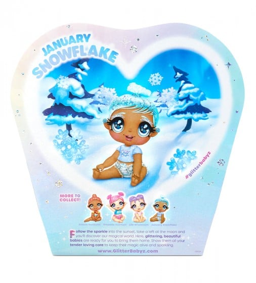 Игровой набор с куклой Glitter Babyz Снежинка (574859) - фото 8