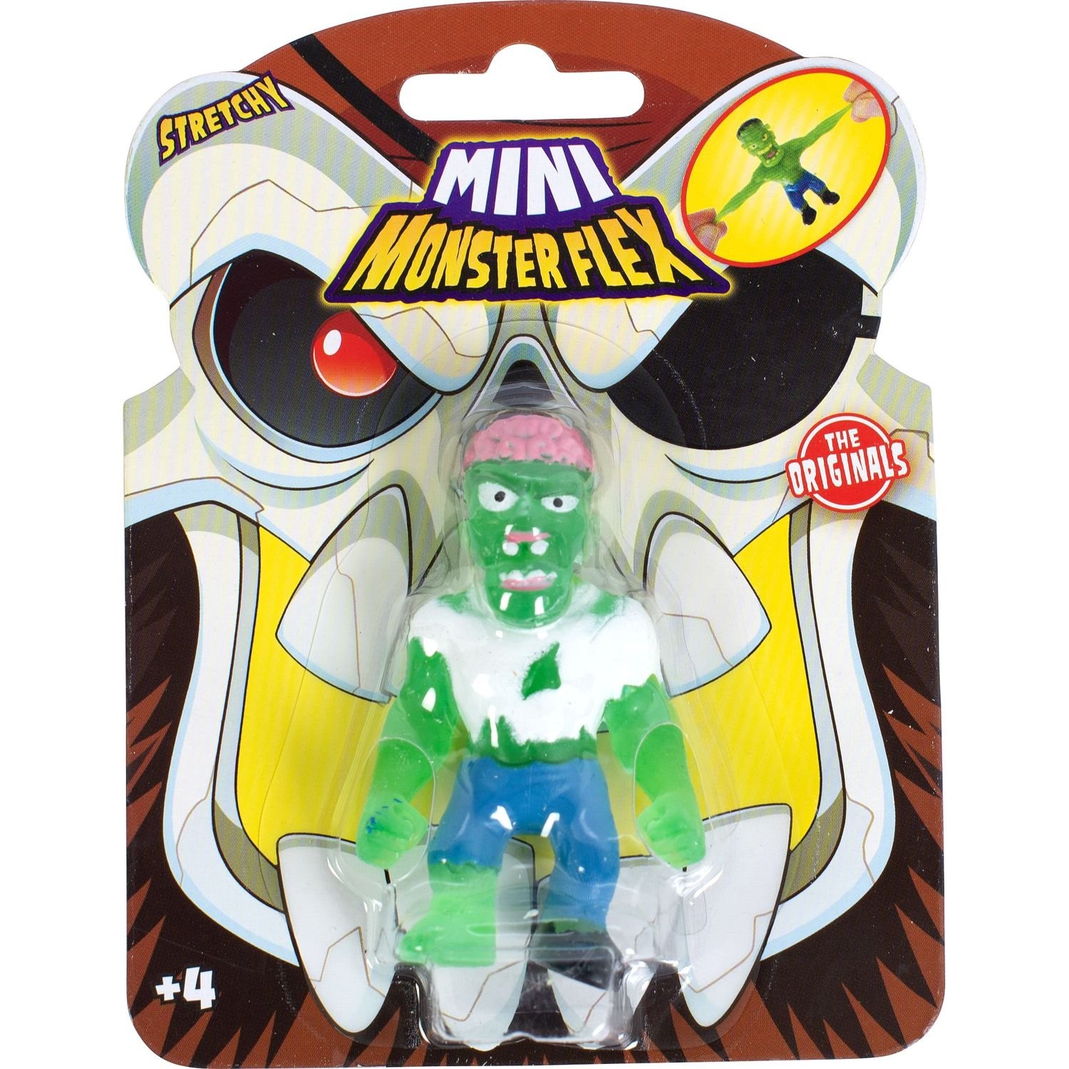 Игрушка растягивающаяся Monster Flex Mini Зомби (91004) - фото 2