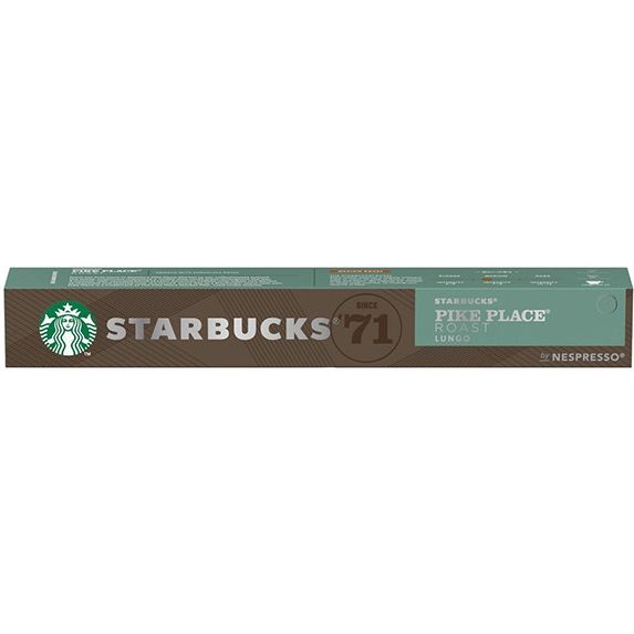 Кава в капсулах Starbucks Nespresso PikePlaceRoastLung 10 шт. (950239) - фото 2