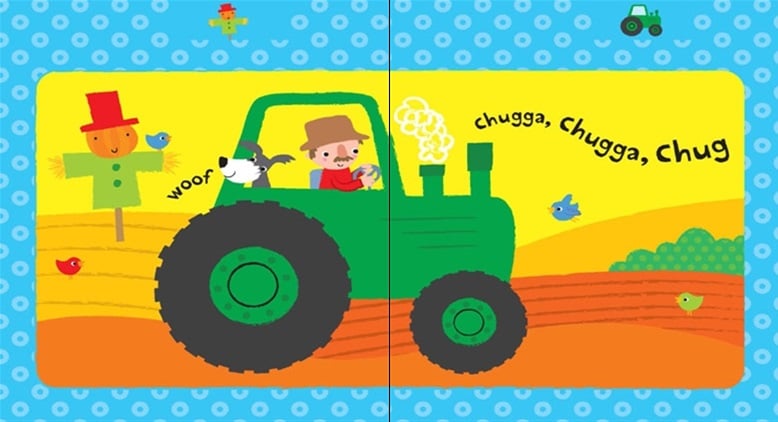 Интерактивная книга Baby's Very First Noisy Book Farm - Fiona Watt, англ. язык (9781409563440) - фото 4