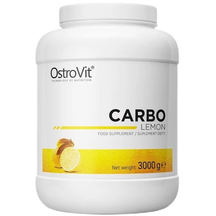 Карбо (вуглеводи) OstroVit Carbo Lemon 3000 г - фото 1