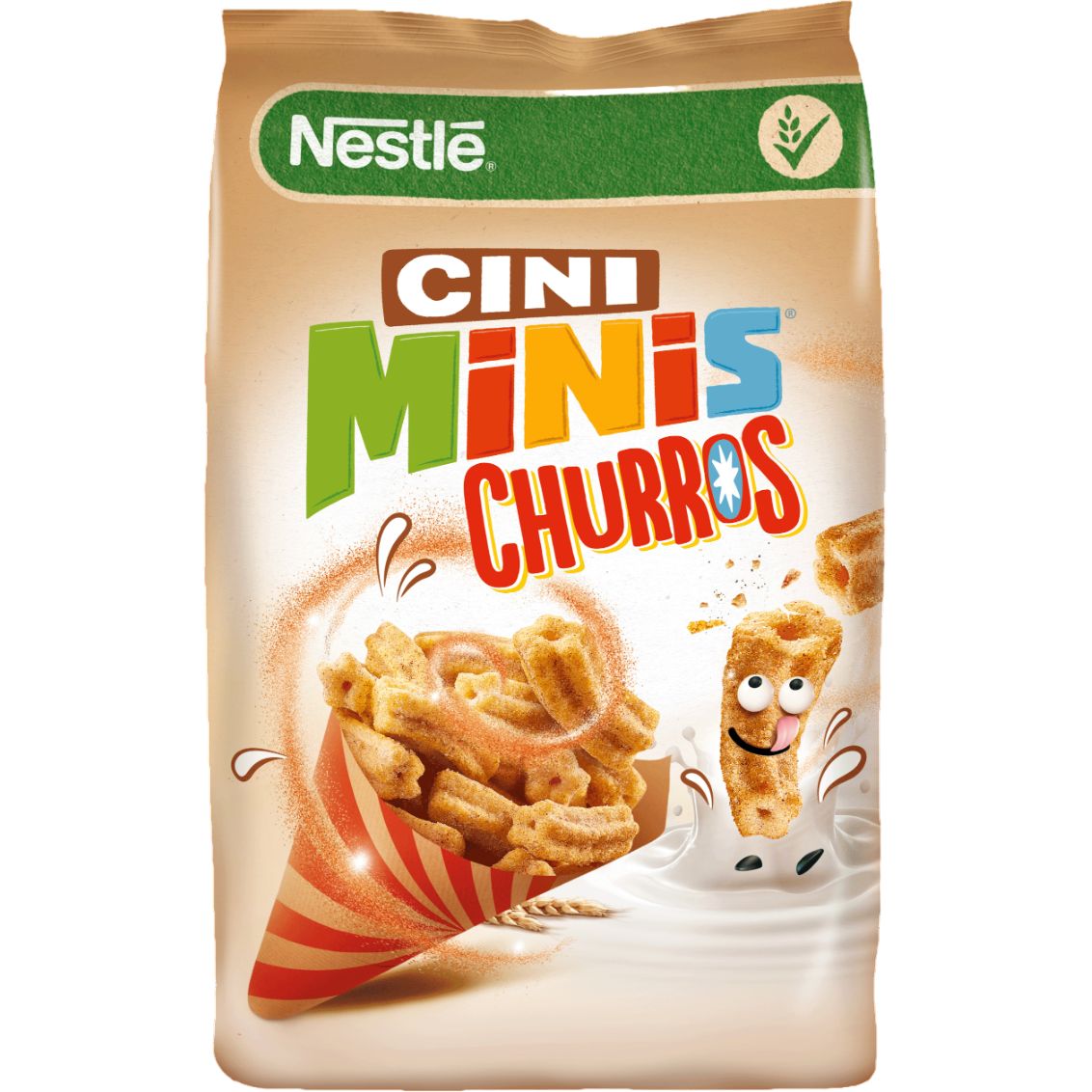 Сніданок сухий Cini Minis Churros з вітамінами та залізом 210 г - фото 1