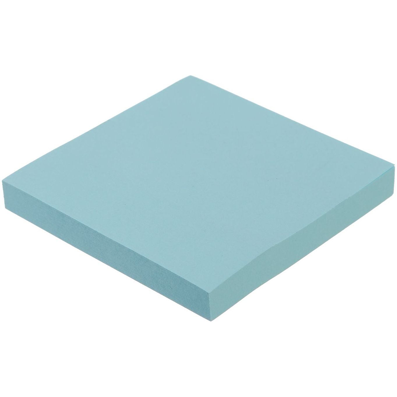 Блок паперу для нотаток Buromax Pastel з клейким шаром 75х75 мм 100 аркушів блакитний (BM.2384-14) - фото 2