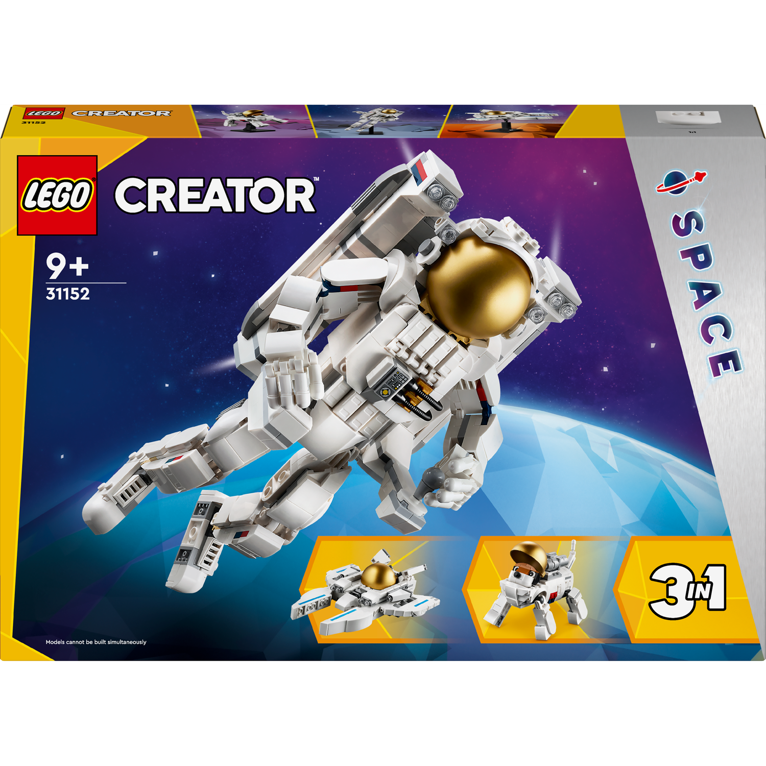 Конструктор LEGO Creator Космонавт 647 детали (31152) - фото 1