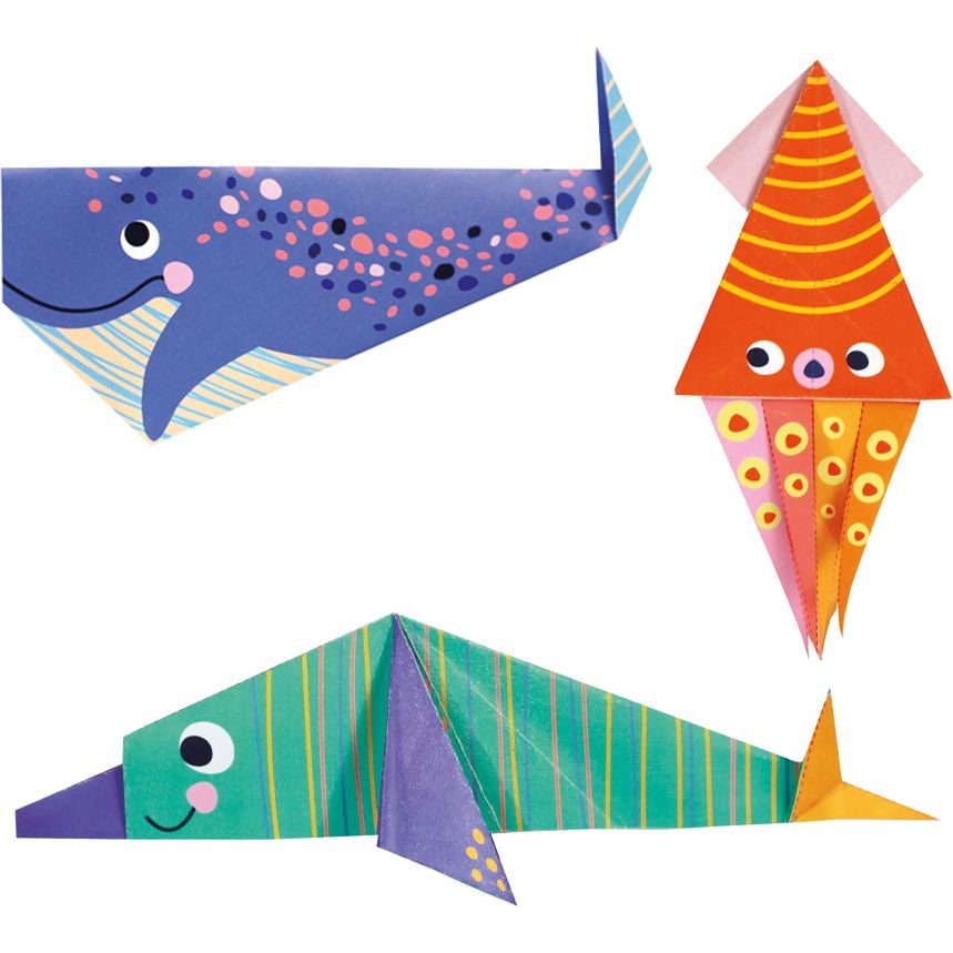 Набор для творчества Avenir Оригами Подводный мир океана 40 листов (CH211809) - фото 5