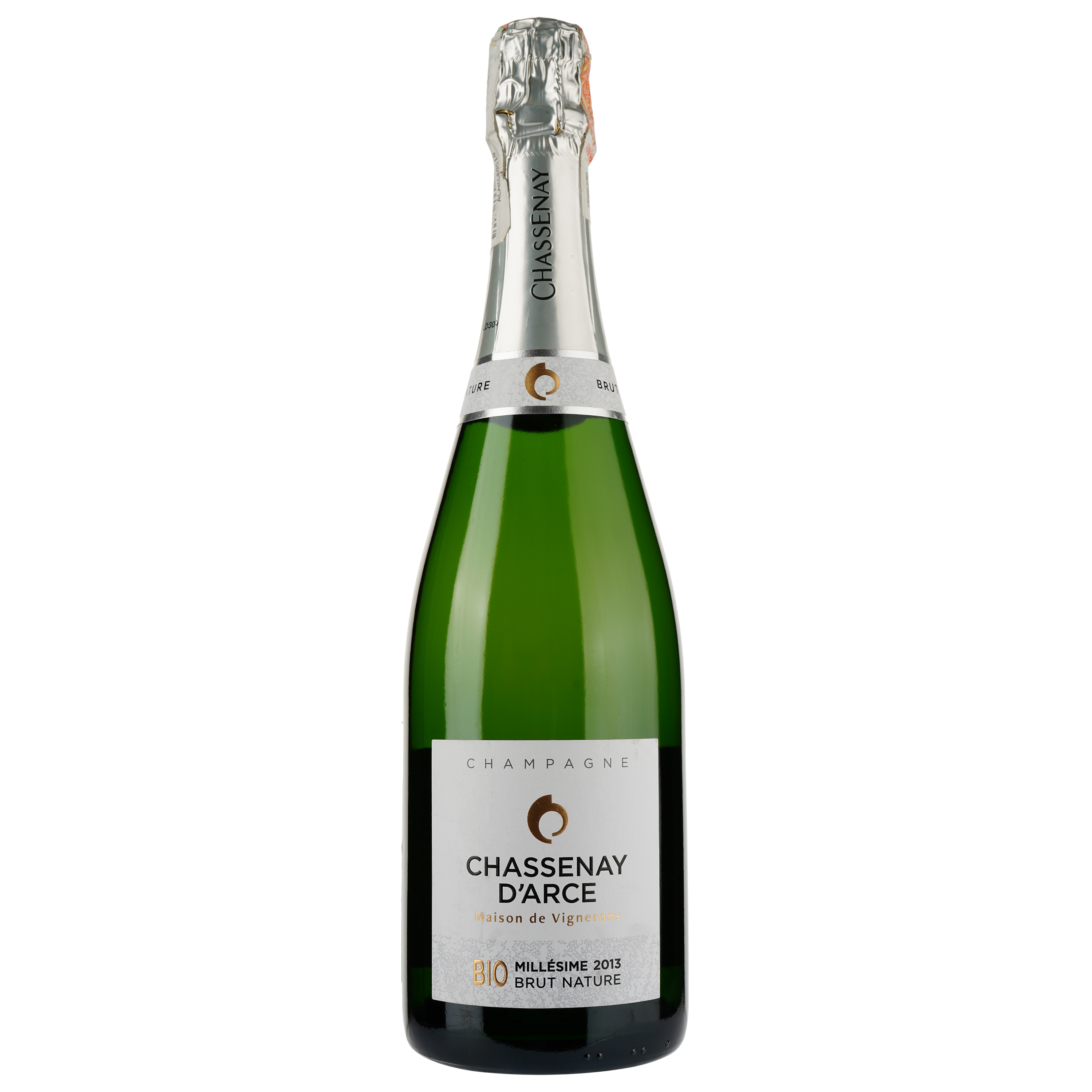 Шампанське Champagne Chassenay d'Arce SCA Champagne Bio Brut Nature 2013, біле, брют натюр, 0,75 л - фото 1