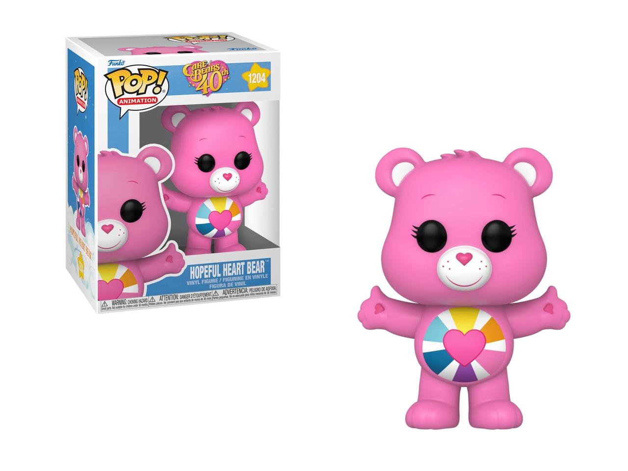 Фигурка Funko Pop Фанко Поп Care Bears Hopeful Heart Bear Заботливые мишки Надежное сердце 10 см CB HHB 1204 - фото 2