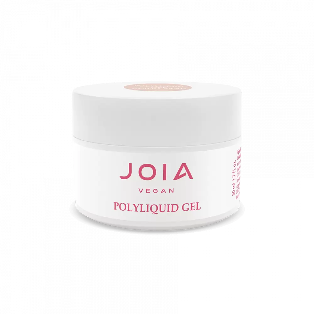 Рідкий гель для укріплення та моделювання Joia vegan PolyLiquid gel Desert Sand 50 мл - фото 2