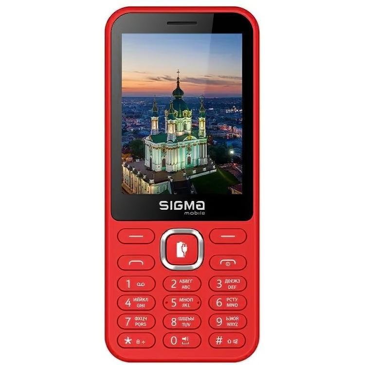 Мобильный телефон Sigma Mobile X-Style 31 Power Type-C Red (Global) - фото 1