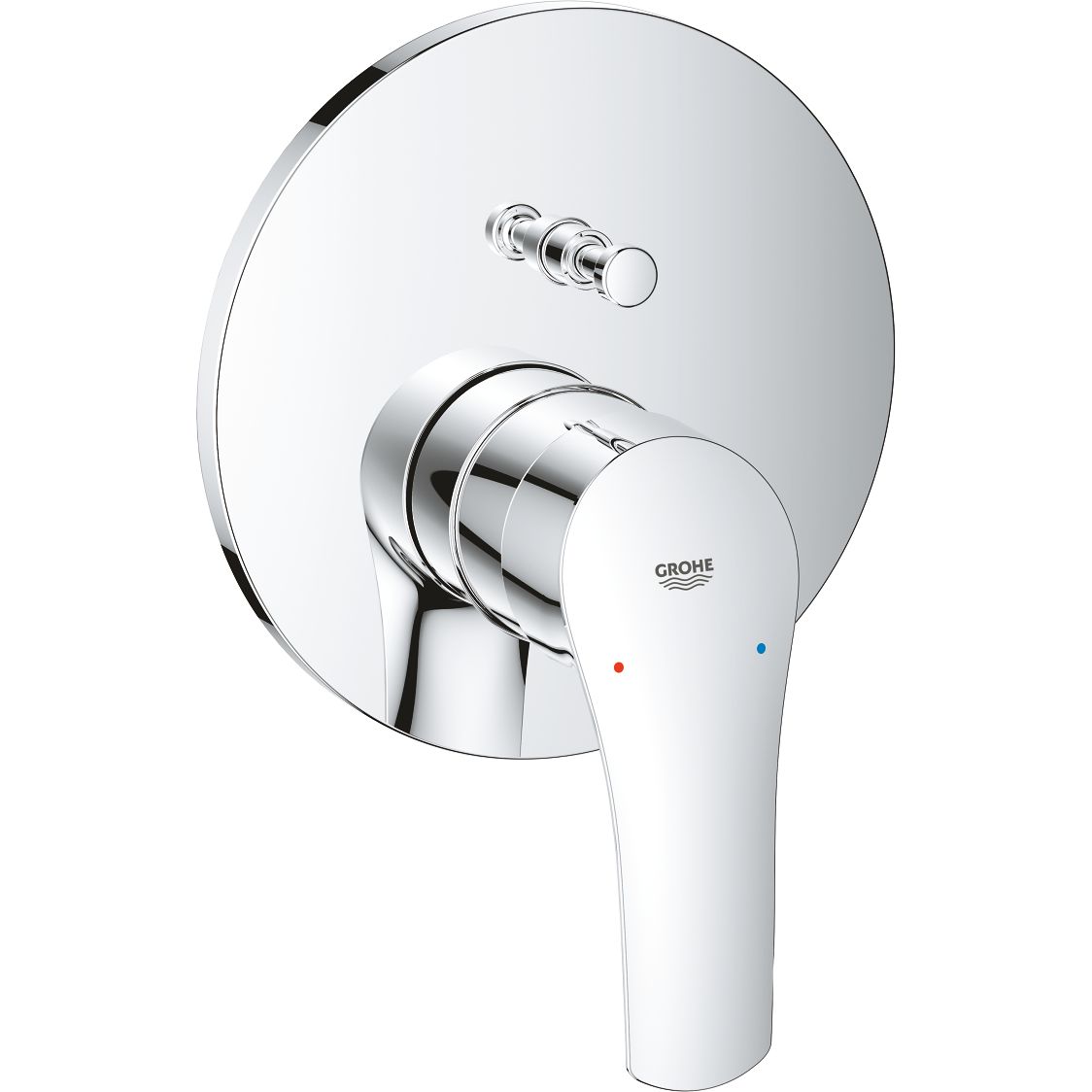 Смеситель скрытого монтажа Grohe Eurosmart New на 2 потребителя (24043003) - фото 1