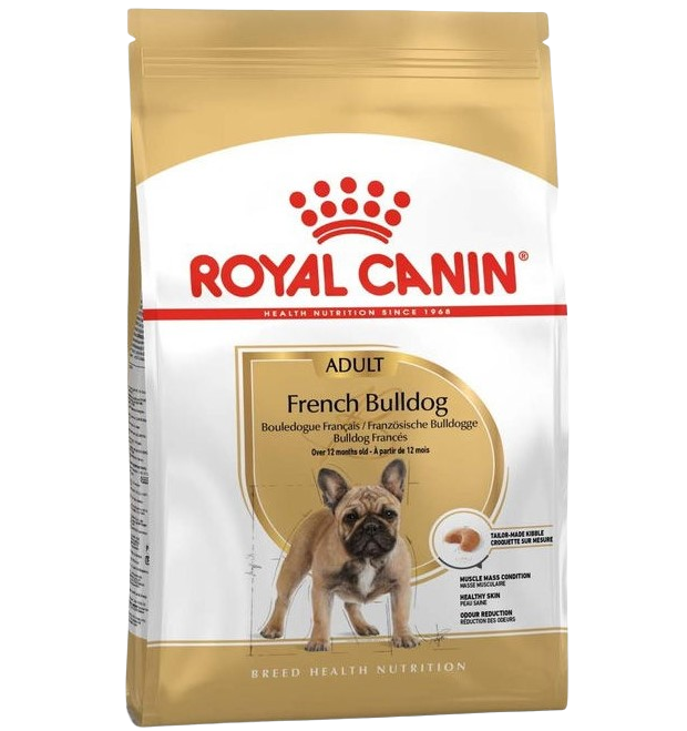 Сухой корм для взрослых собак породы Французский Бульдог Royal Canin French Bulldog Adult, 9 кг (3991090) - фото 1