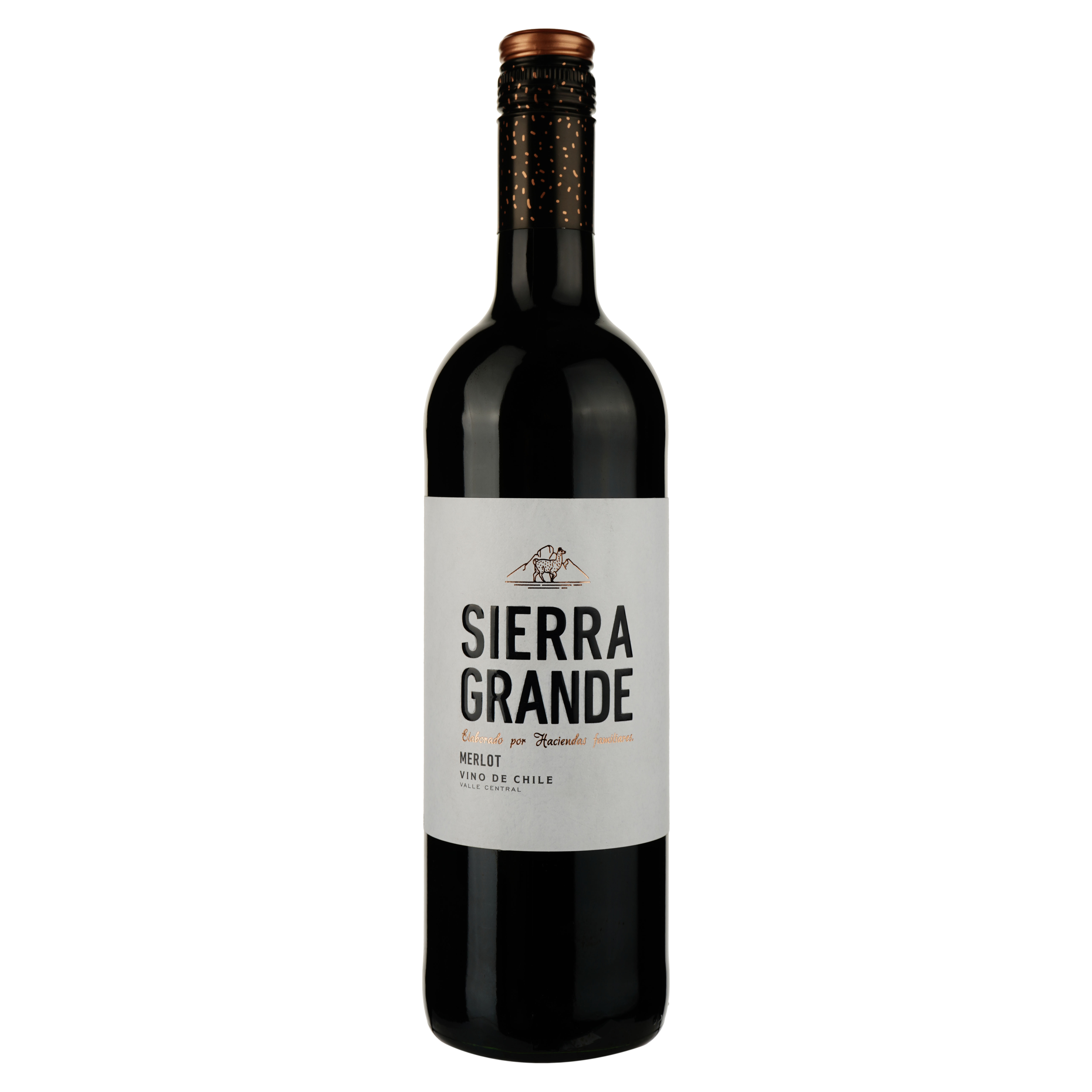 Вино Sierra Grande Merlot червоне сухе 0.75 л - фото 1