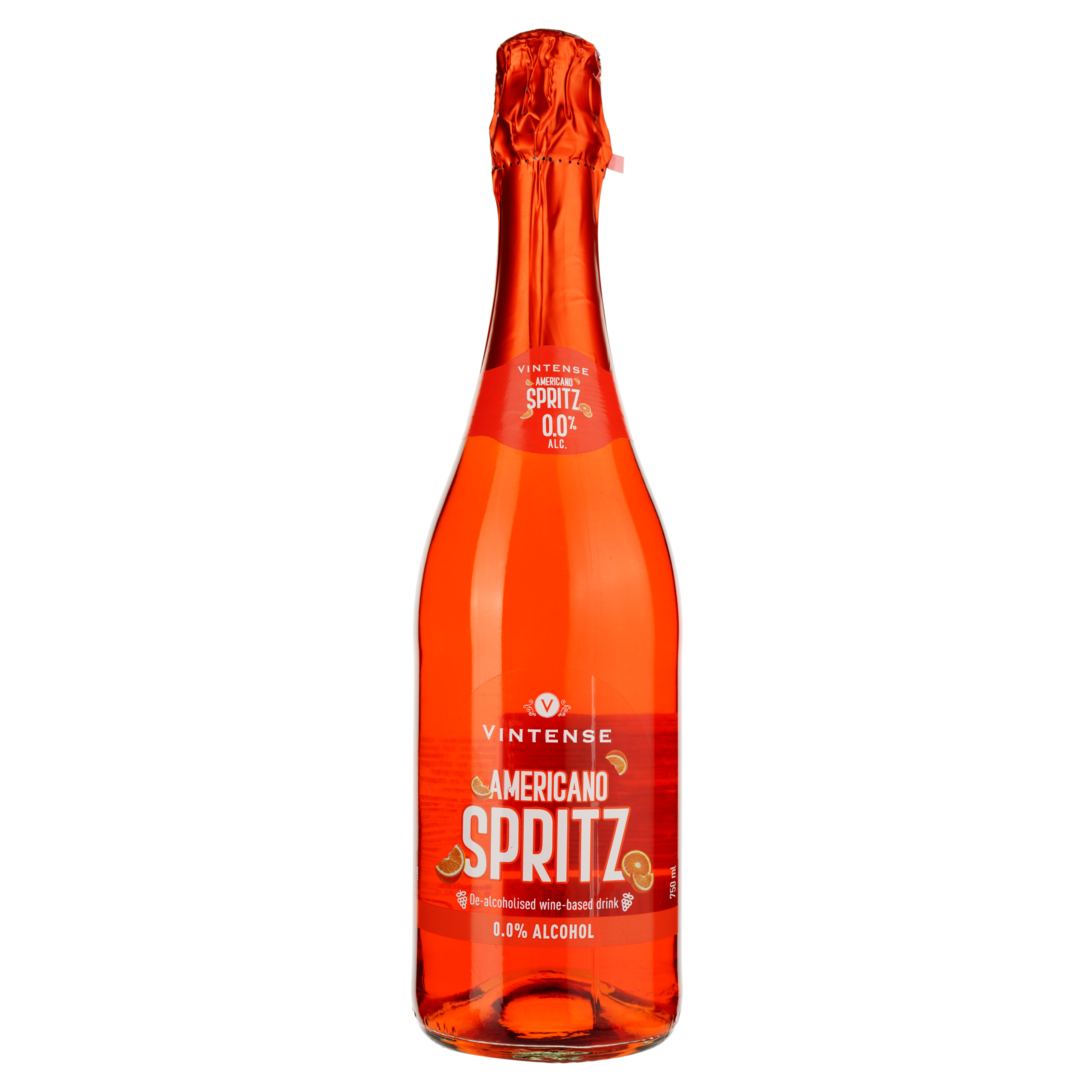 Напиток игристый Vintense Ice Americano Sprits, безалкогольный, 0,75 л - фото 1
