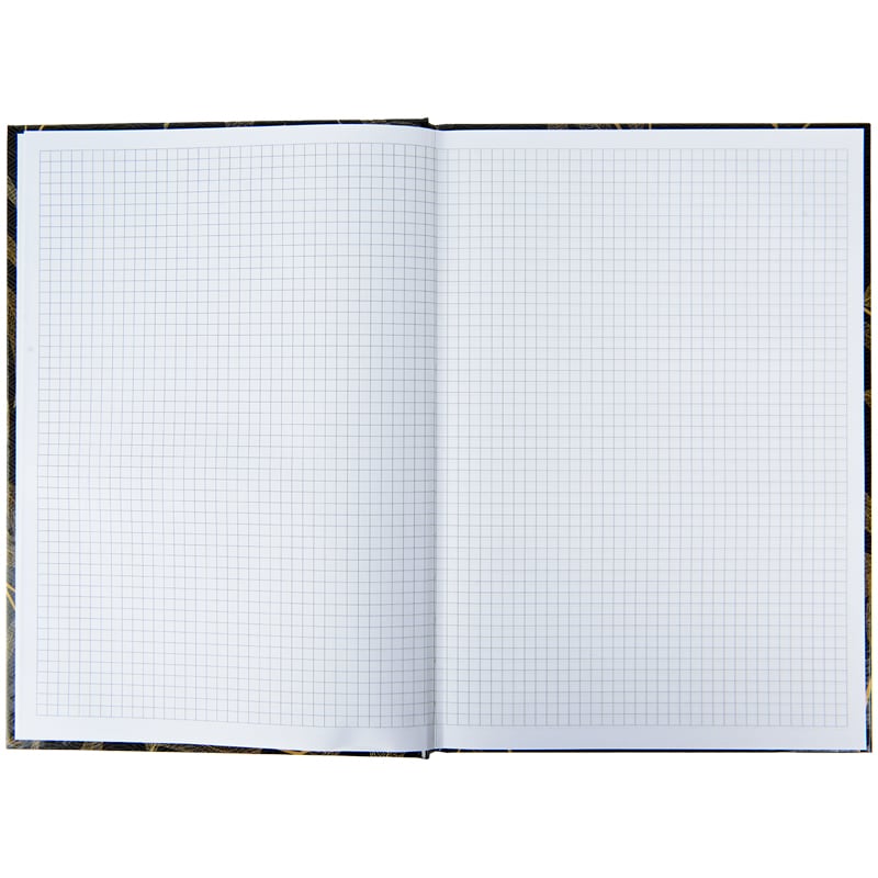 Книга записная Axent Waves A4 в клеточку 96 листов черная (8422-561-A) - фото 3
