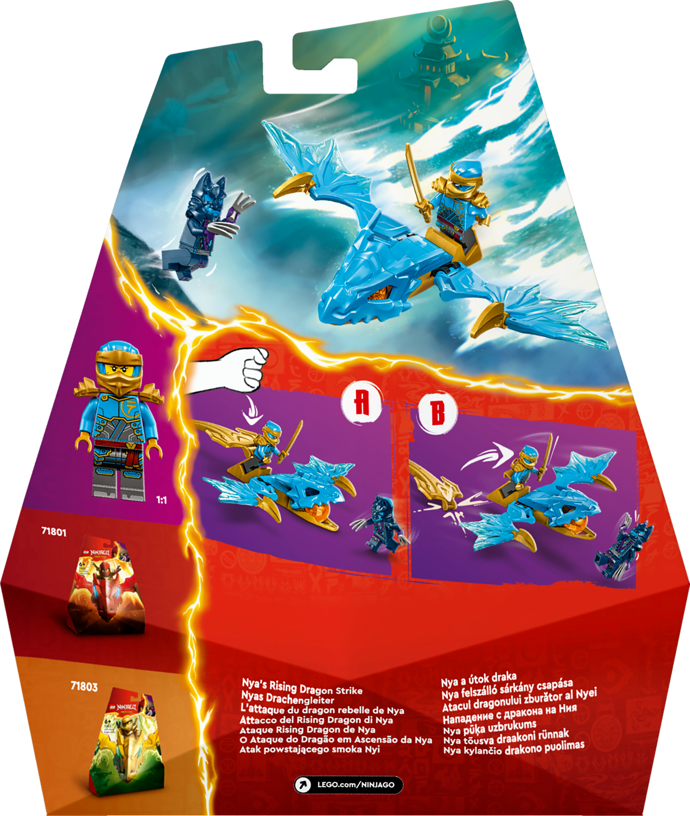 Конструктор LEGO Ninjago Атака повсталого дракона Аріна 26 деталі (71802) - фото 9