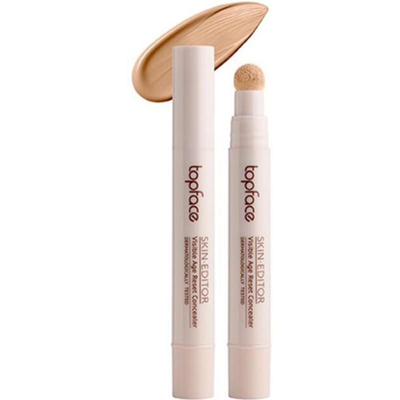 Консилер TopFace Skin Editor Concealer Matte Visible Age Reset PT466 тон 006 5.5 мл - фото 3