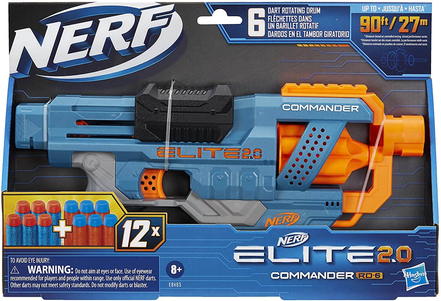 Іграшкова зброя бластер Hasbro Nerf N-Strike Elite 2.0 Commander (E9485) - фото 3