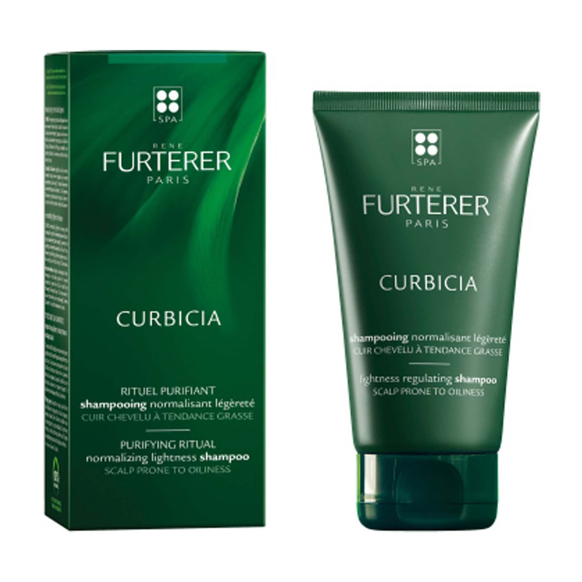Легкий шампунь для схильної до жирності шкіри Rene Furterer Curbicia, 150 мл (245490) - фото 1