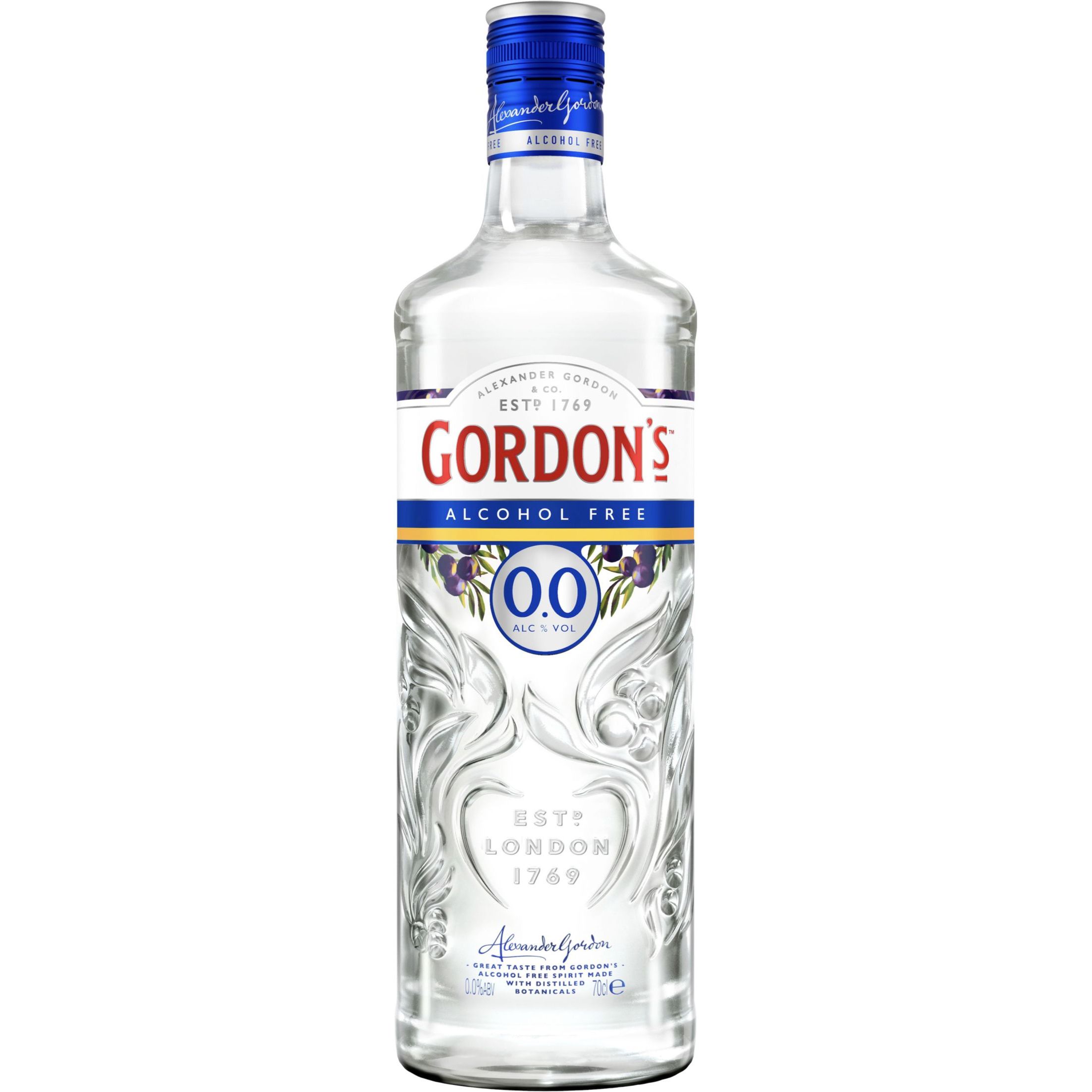 Джин безалкогольный Gordon's Alcohol Free 0% 0.7 л - фото 1