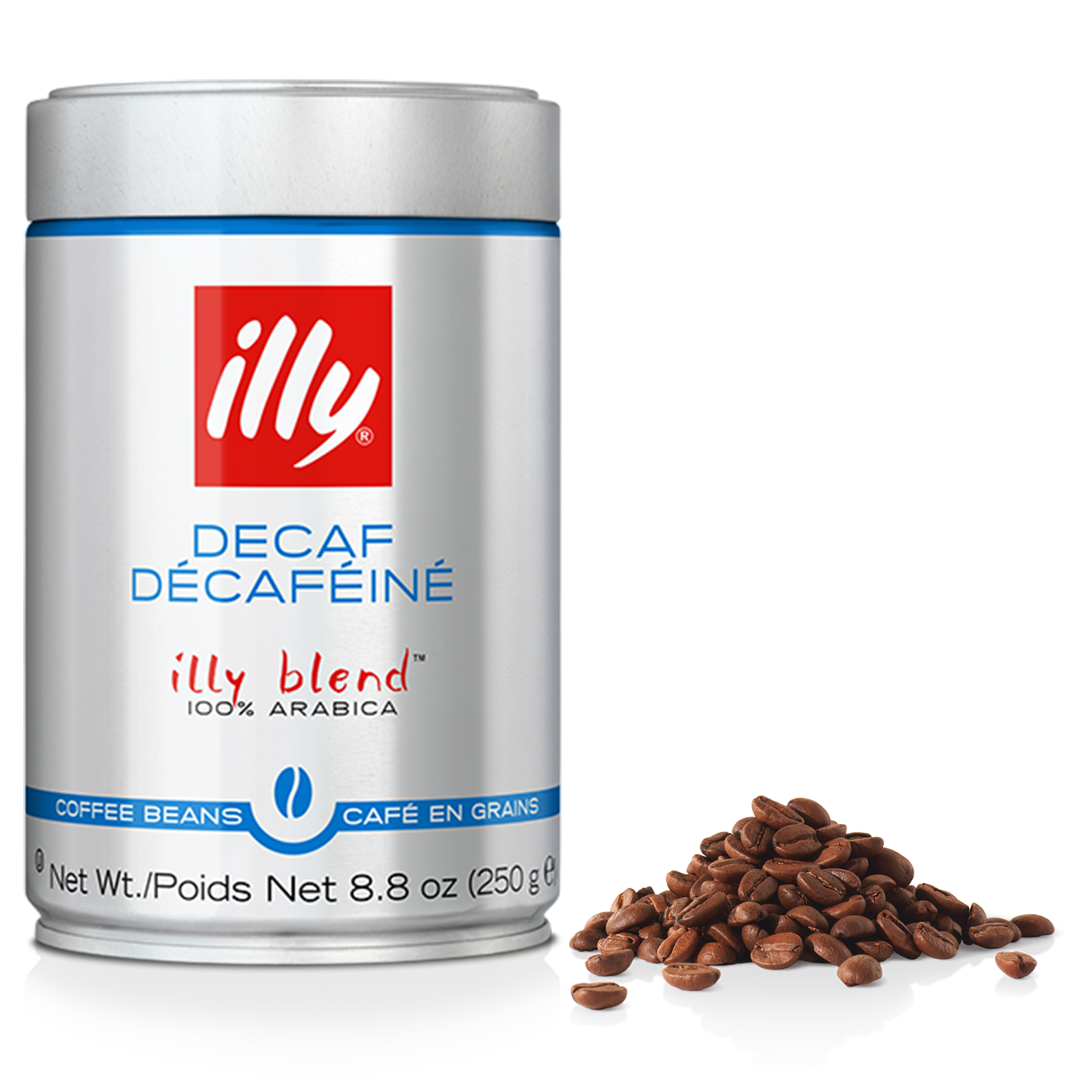 Кофе в зернах Illy Decaffeine без кофеина 250 г - фото 2