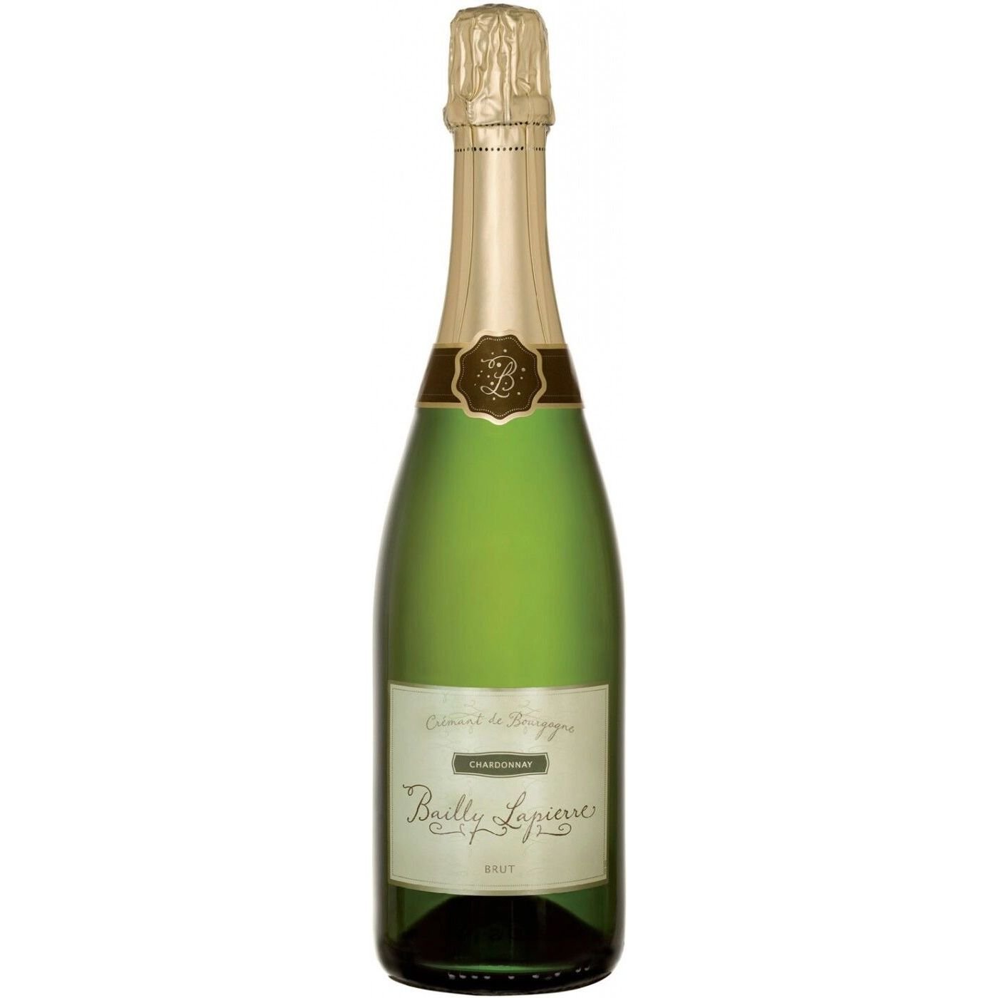 Вино игристое Bailly Lapierre Cremant de Bourgogne Chardonnay AOC белое брют 0.75 л - фото 1