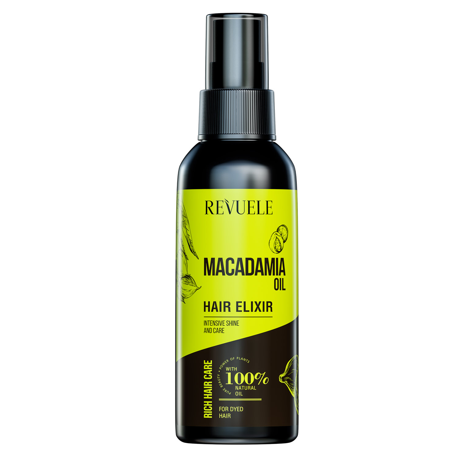 Эликсир для волос Revuele Macadamia Oil Hair Elixir, 120 мл - фото 1