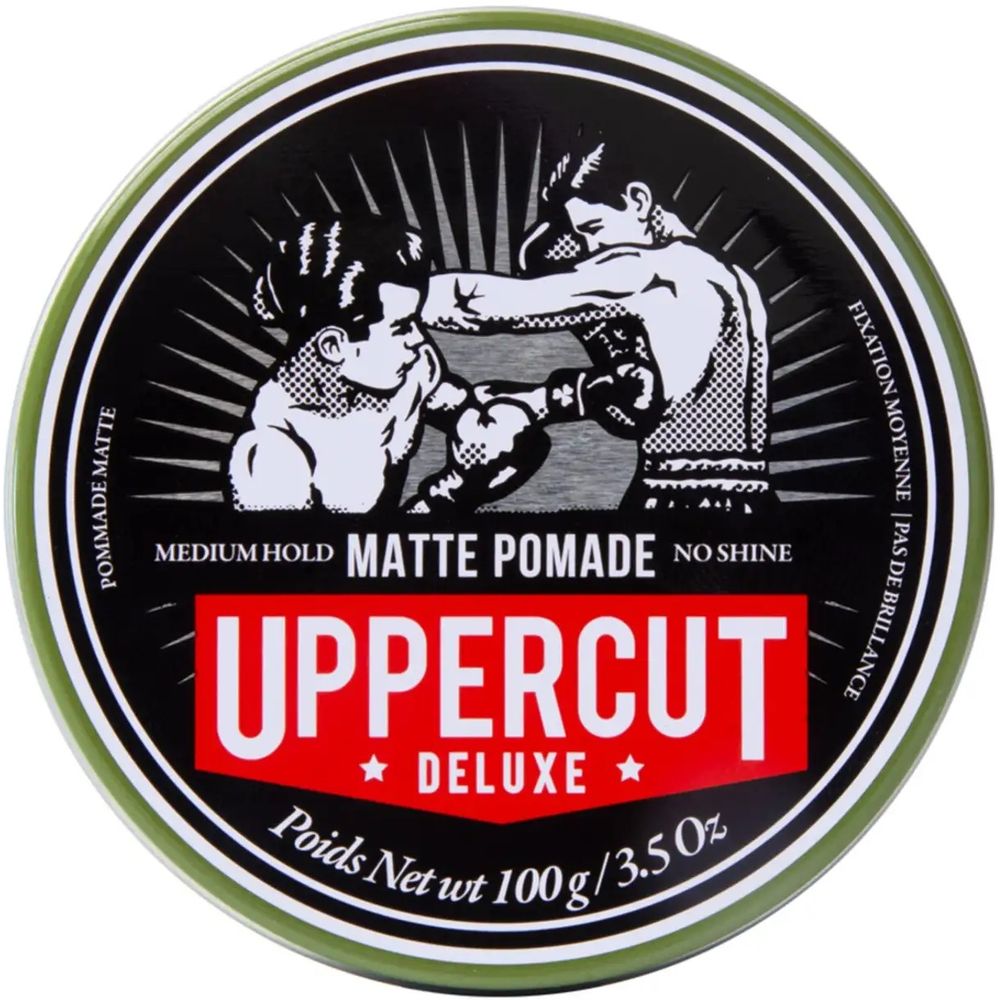 Помада для укладки волос Uppercut Deluxe Matt Pomade Standart матовая 100 г - фото 1