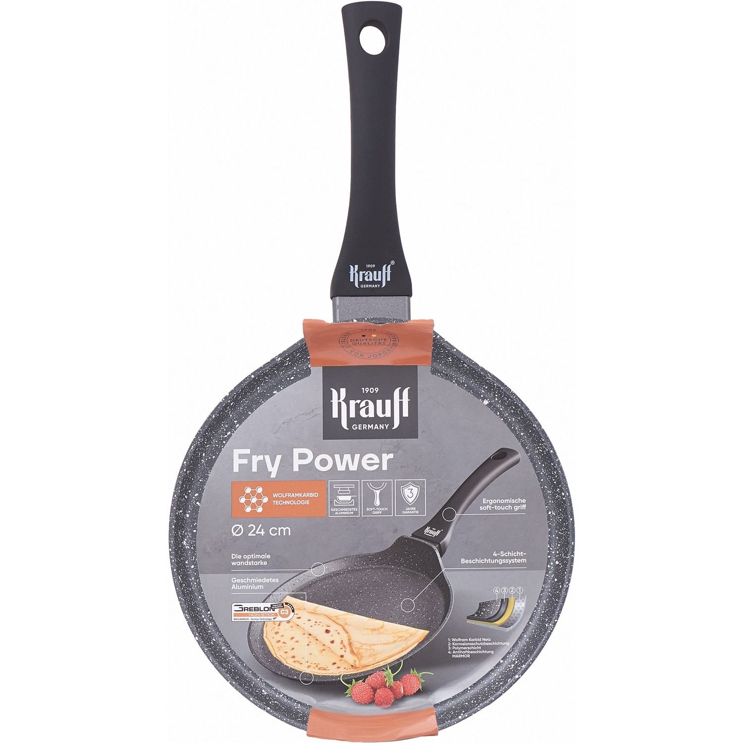 Сковорода Krauff Fry Power для блинов 24 см (25-45-130) - фото 9
