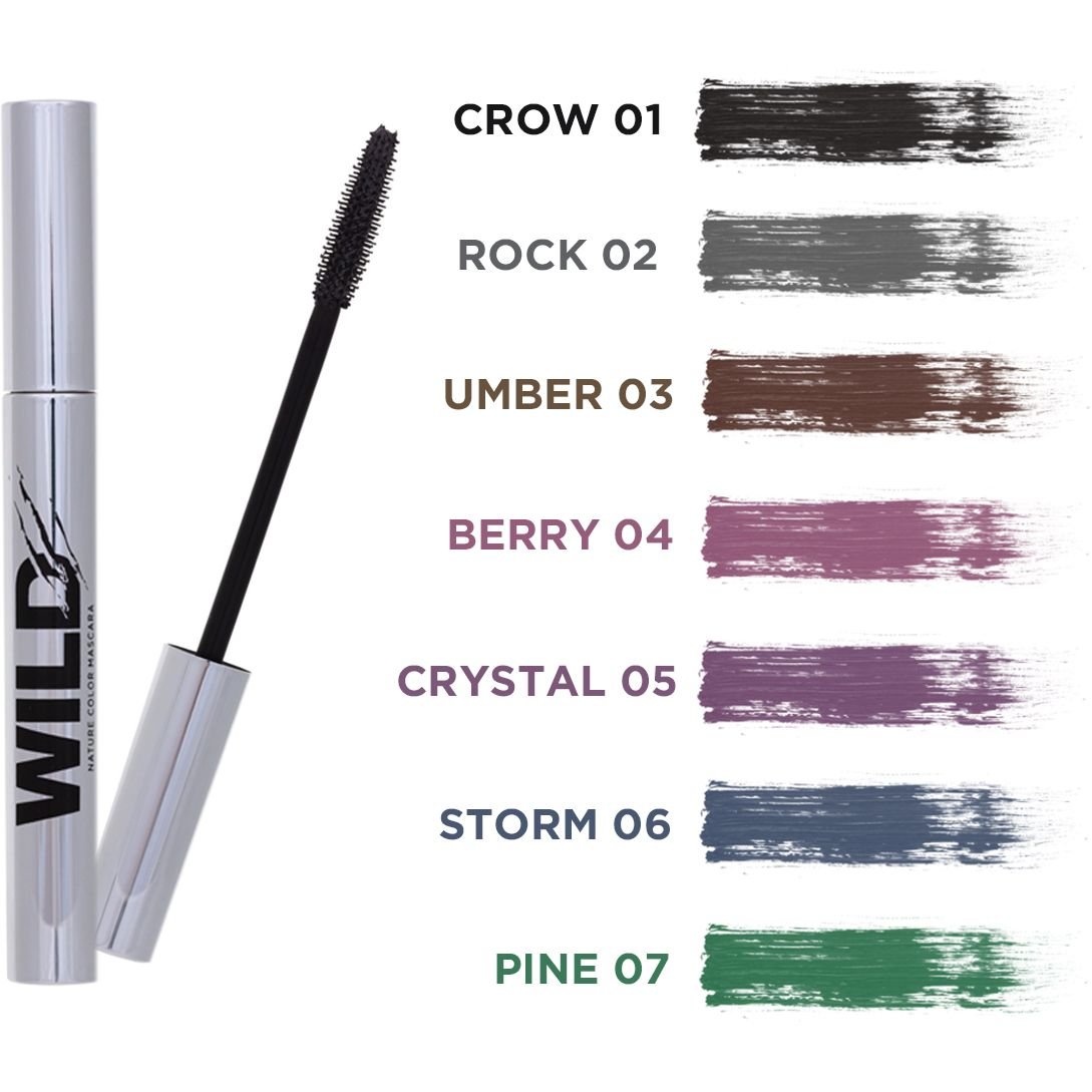 Тушь для ресниц Parisa Wild Nature Color Mascara М-119 тон 01 (Crow) 5 мл - фото 4