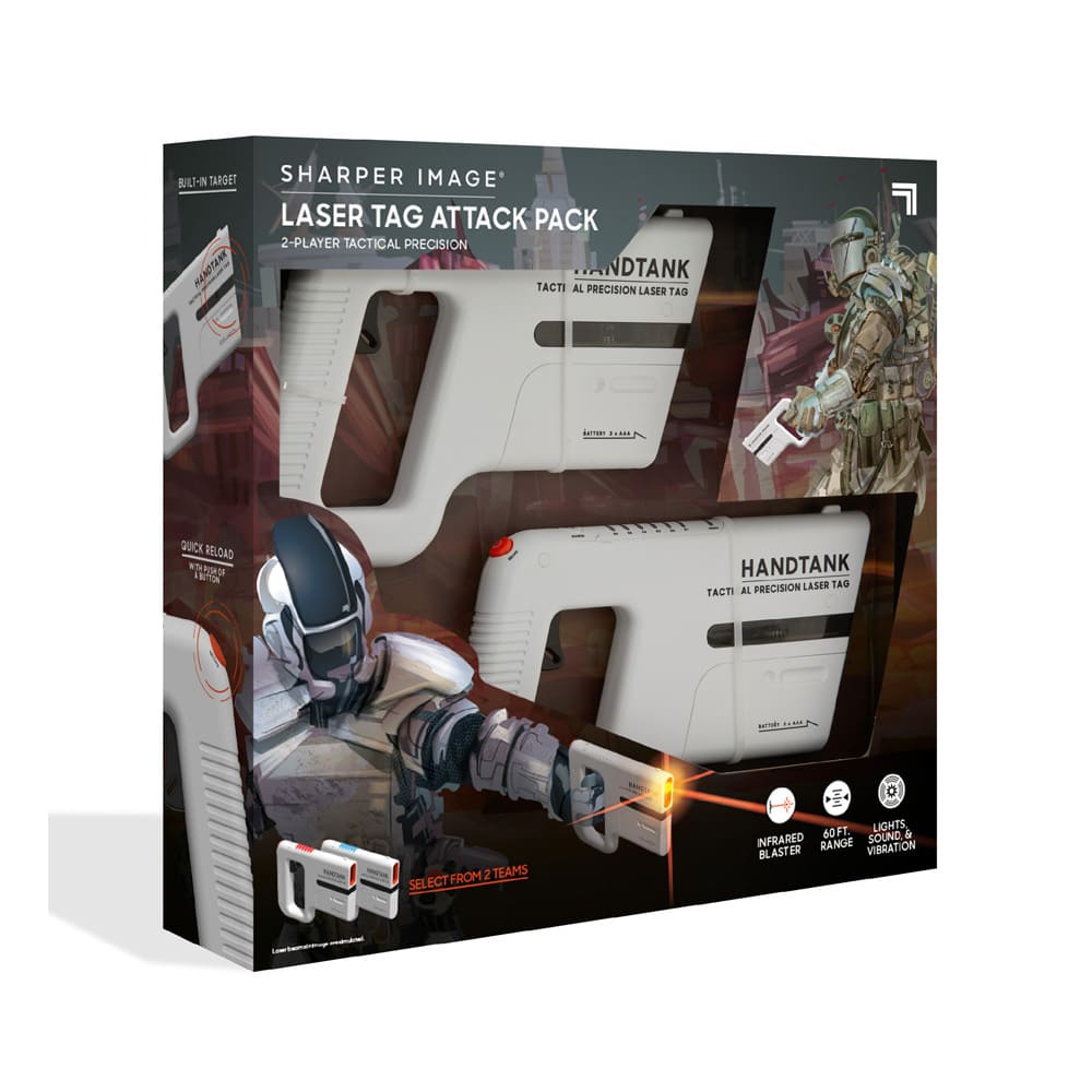 Игровой набор для лазерных боев Sharper Image Laser Tag Attack Pack (1214013111) - фото 6