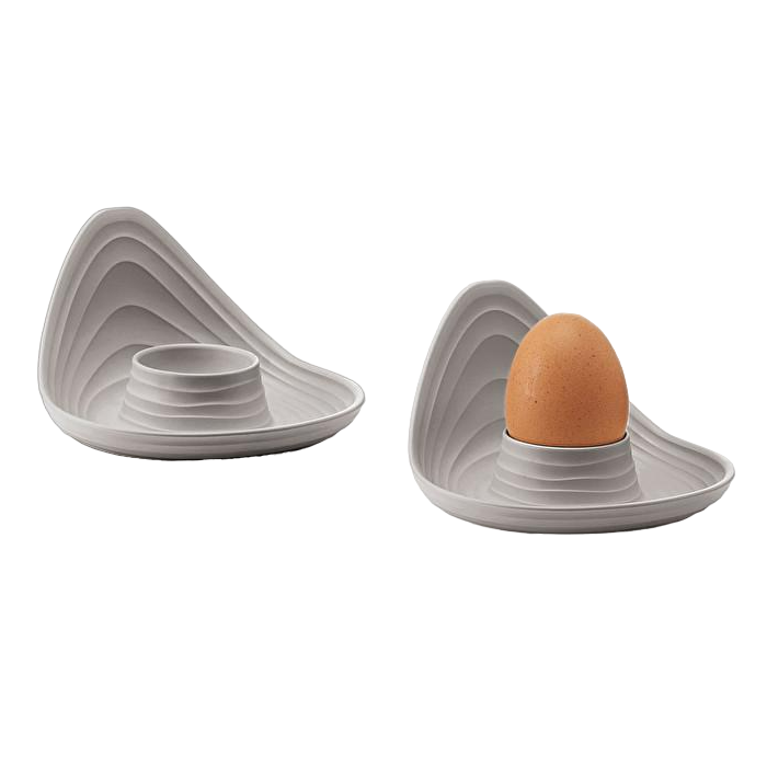 Набор подставок под яйцо Guzzini, 2 предмета, серый (196300158) - фото 1