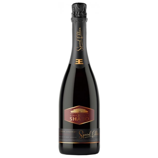 Вино игристое Shabo Special Edition, красное, брют, 13%, 0,75 л - фото 1