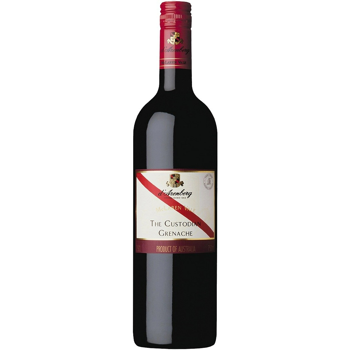 Вино d'Arenberg The Custodian Grenache красное сухое 0.75 л - фото 1