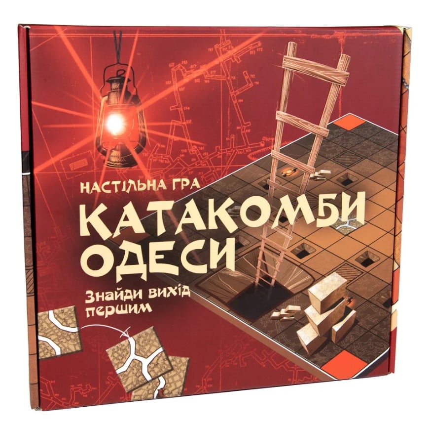 Настольная игра Strateg Катакомбы Одессы, на украинском языке (30285) - фото 1
