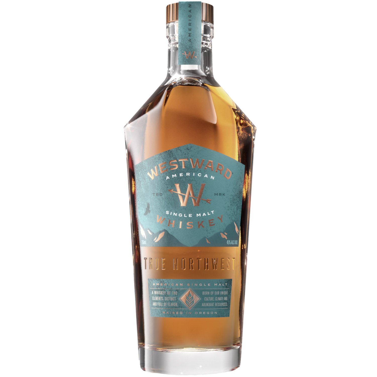 Віскі Westward American Single Malt 45% 0.7 л - фото 1