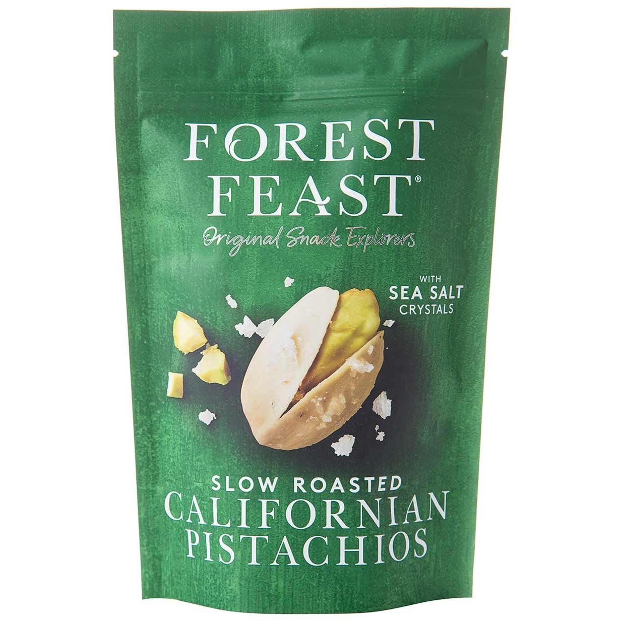 Фисташки калифорнийские Forest Feast жаренные с морской солью 120 г - фото 1