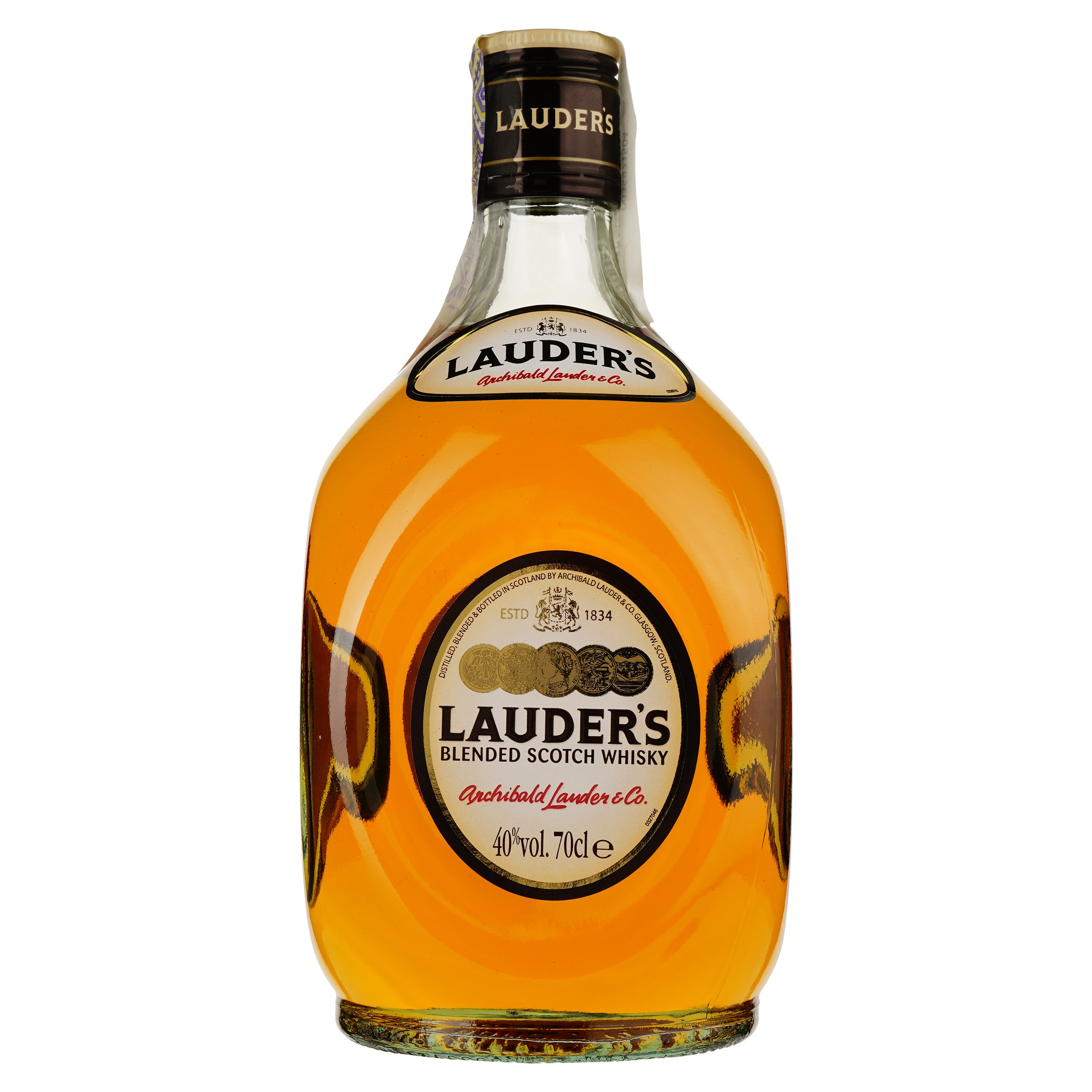 Виски Lauder's Finest Blended Scotch Whisky, 40% 0,7 л - фото 1