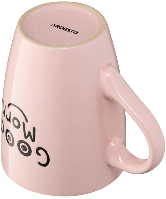 Чашка Ardesto Good Morning, 330 мл, розовый (AR3468P) - фото 5