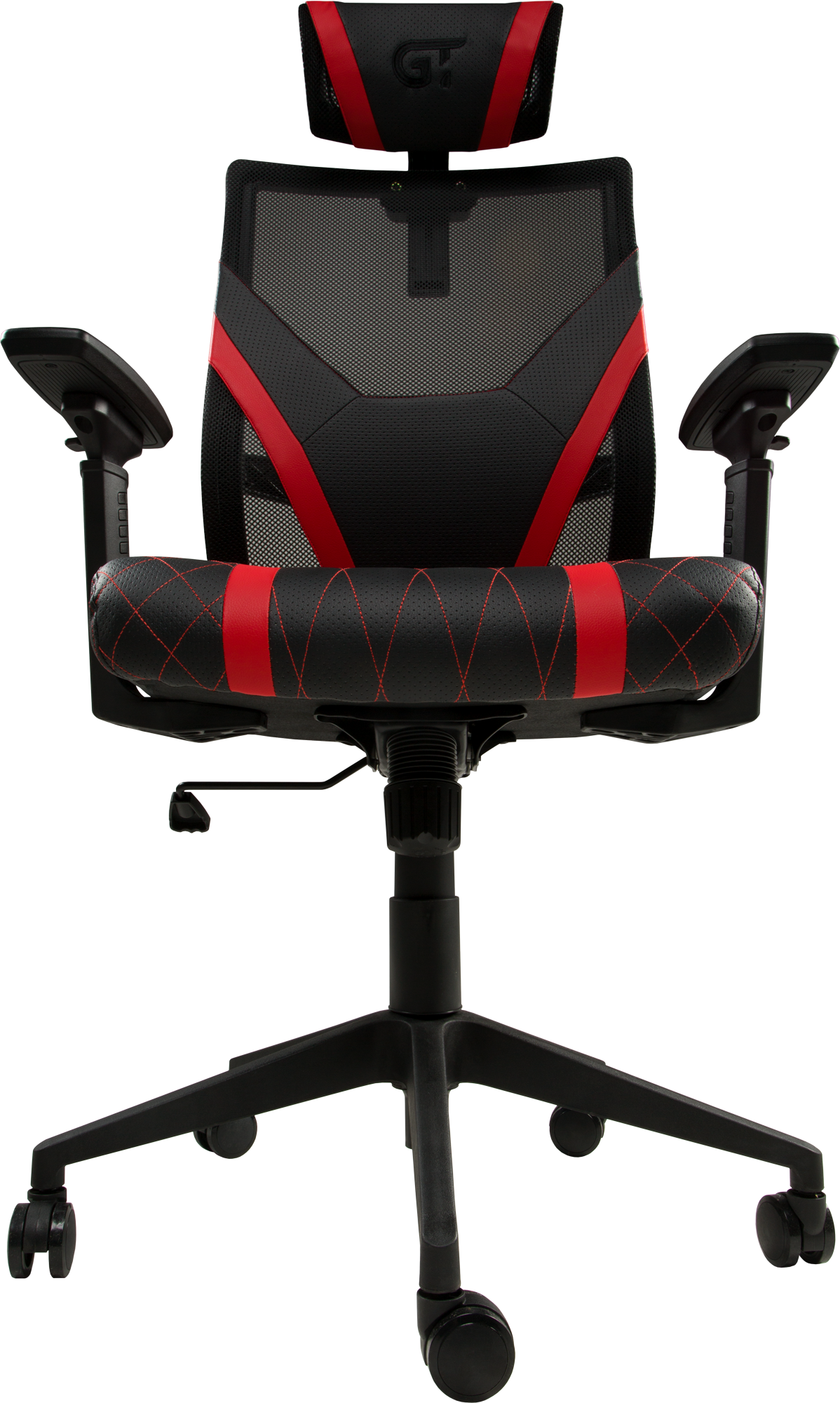 Геймерское кресло GT Racer черное с красным (X-6674 Black/Red) - фото 5