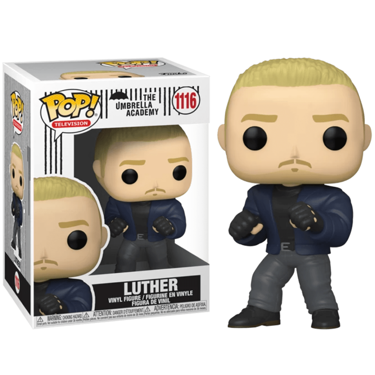 Фігурка Funko PopФанко Поп Академія АмбреллаЛютер The Umbrella Academy Luther 10 смRE LН 1116 - фото 2