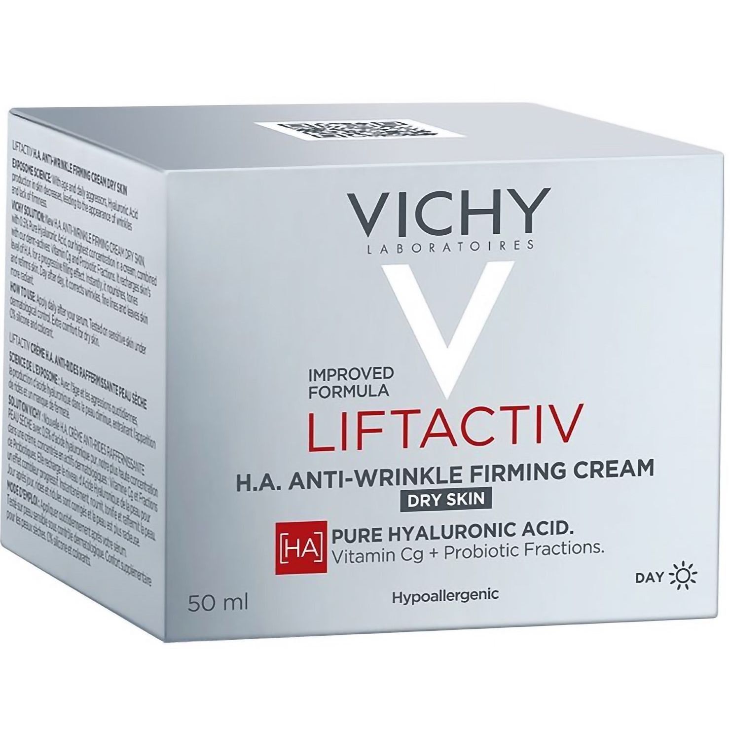 Розгладжувальний крем Vichy Liftactiv H. A. з гіалуроновою кислотою для корекції зморшок для сухої шкіри 50 мл - фото 3