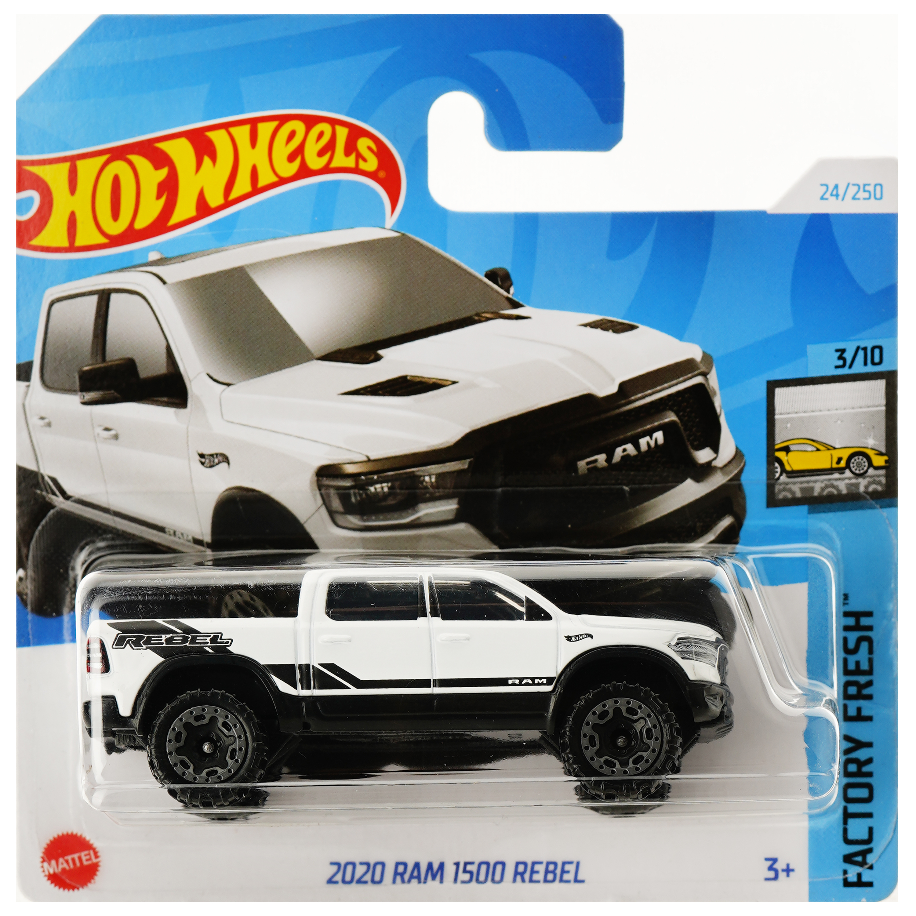 Базовая машинка Hot Wheels Factory Fresh 2020 Ram 1500 Rebel (5785) - фото 1